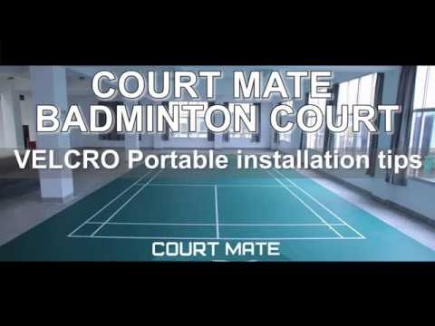 Velcro Badminton Court Velcro Badminton Court