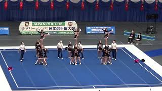 日本大学  DIPPERS 8位 自由演技競技 大学部門 JAPAN CUP 2021.12.18