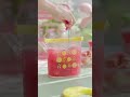 暴打蜜桃柠檬茶 making aesthetic drinks 高顏值自製飲品 drinks