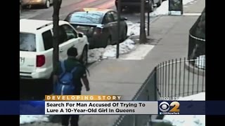 Man Follows Queens Girl