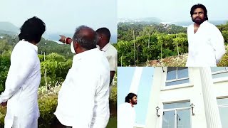 Deputy CM Pawan Kalyan Visits Vizag Rishi Konda Palace | YS Jagan | Manastars