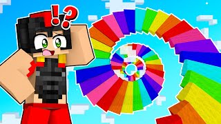 ¡NADIE SOBREVIVE AL PARKOUR ESPIRAL EN MINECRAFT! 😂 RETO DE PARKOUR 😏 INVICTOR y ACENIX