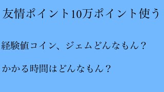 【エバーテイル#249】友情ポイント100連回したら経験値コインどれだけもらえる？【evertale】