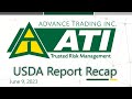 June 9, 2023 USDA WASDE Report Recap