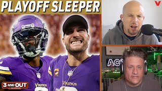 Are Kirk Cousins, Jordan Addison & Vikings playoff-bound in weak NFC? | 3 & Out