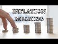 Inflation Meaning Definition & dictionary|What is Inflation?