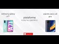 Samsung galaxy a71 vs Xiaomi poco X3 Pro | frente a frente |