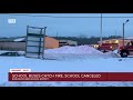 numerous school buses at thomas bus company engulfed in flames burlington schools closed on feb. 2