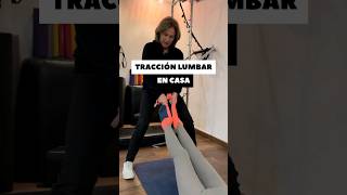 TRACCIÓN LUMBAR EN CASA