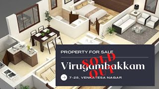 Premium 2BHK Flats for sale @ Virugambakkam