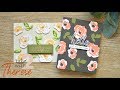 Take 2 with Therese - 3D Flower Die Backgrounds!