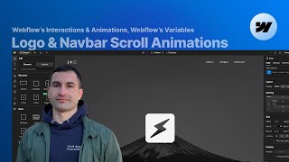 4 Logo And Text Webflow Scroll Animations You Can Create Without Code!