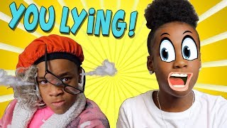 WHEN YOUR MOM KNOW YOU LYING! ( KIDS SKIT)