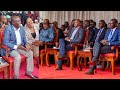 CRAZY CHEERS as Former DP Gachagua is recognized in Embu at event attended by Ruto, Uhuru & Kindiki!