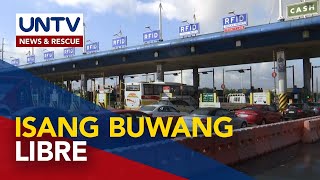 Isang buwang libreng toll sa Cavitex, ipatutupad na simula sa July 1