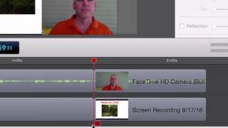Insert transitions in ScreenFlow