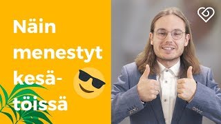 Junnu Huoleton ja Duuniguru aloittavat kesätyöt⎪Kesätyö 2019⎪Duunitori