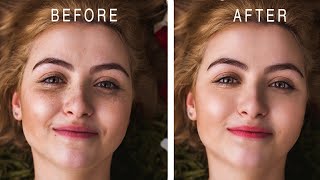 High-End skin retouching || portrait retouching in Photoshop ||advanced retouching