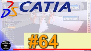01-64 CATIA v5 TUTORIAL: ( Rectangular Pattern )