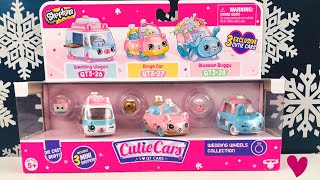 Shopkins Wedding Wheels Cutie Cars Unboxing and Review + Wedding Update