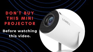 LQWELL® Mini Projector, Supports WiFi 6, It's good? is it worth it?