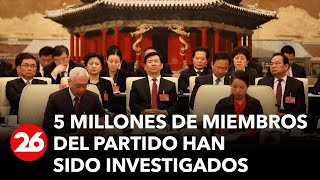 China: funcionarios admiten corrupción