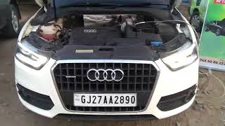 HHO Engine Carbon Cleaning of Audi Q3 in Ahmedabad