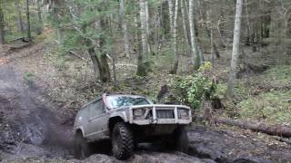 Jeep Cherokee off road (Latvia) 2.1 L Renault 91 hp(turbocharged diesel - upgrade turbo)