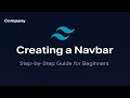 Tailwind CSS Navbar Tutorial | Responsive Navigation Bar 2025