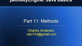 131202 BasicJava Part 11 Methods
