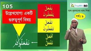 আল-কুরআনের ভাষা শিক্ষা│পর্ব-৯│বর্তমান এবং ভবিষ্যৎ কালবাচক ক্রিয়ার আলোচনা।