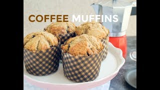 簡單4步驟咖啡鬆餅(馬芬)食譜 ｜Easy 4-Step Coffee Muffins Recipe