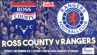 Ross County v Rangers live stream, TV and kick-off details for Scottish Premiership clash