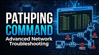 PATHPING Command Explained | Advanced Network Troubleshooting in Windows #ccna #ccnatraining