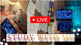 [ 10- 01-2025 ] 🔴STUDY WITH ME LIVE⚡️| 90/15 | NEET/JEE/UPSC