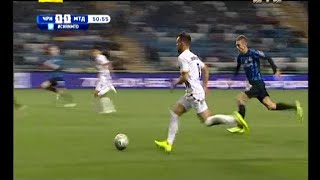 Черноморец - Металлург Д - 1:2. Гол: Николай Морозюк (52')