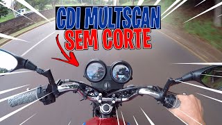 CDI MULTSCAN SEM CORTE DE GIRO NÃO ACELEREI TUDO TITAN KS 125  [ Maycon Aragão ]