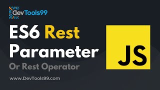 JavaScript Rest Parameters or Operators #javascript #js #devtools99 #devtips #devtricks