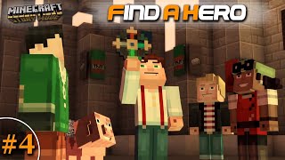 Minecraft Story Mode | FIND A HERO | Episode 4 Season 1 | Sarpdaman Gamer