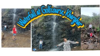 Waterfall at Golfcourse Kharghar - 5July