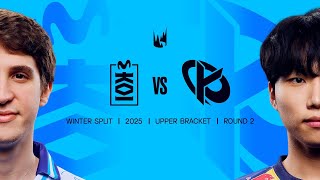 KC v MKOI | 2025 LEC Winter | Week 4 Day 3 | Karmine Corp vs.Movistar KOI