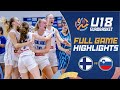 Finland 🇫🇮 vs Slovenia 🇸🇮 | Highlights | FIBA U18 Women's EuroBasket 2024densed Game