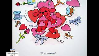 Clifford's First Valentine's Day by Norman Bridwell   大红狗的第一个情人节  绘本阅读