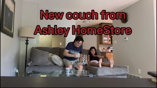 New Couch from Ashley HomeStore Edmonton South | Maureen TV