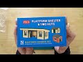 327 peco nb 16 platform shelter and huts kit n gauge