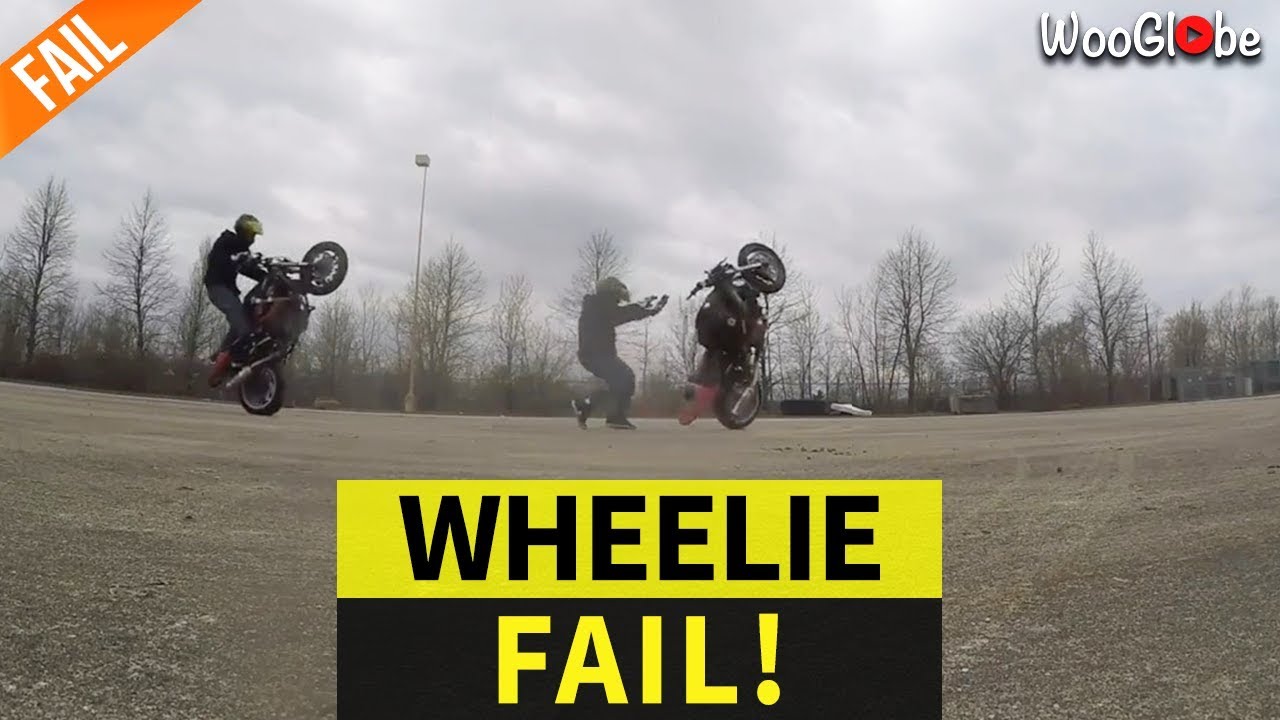 Ultimate Motorcycle Wheelie Fail Youtube