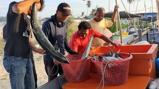 Sepetang nelayan pantai Mengabang Telipot pulang mencari rezeki