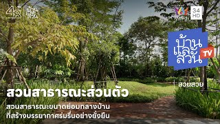 สวนสาธารณะส่วนตัวกลางบ้านที่ใช้งานได้อย่างยั่งยืน | บ้านและสวนทีวี