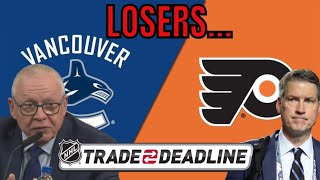 NHL Trade Deadline 2023 Winners and Losers