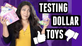 New DOLLAR TREE & Target DOLLAR Toy Test